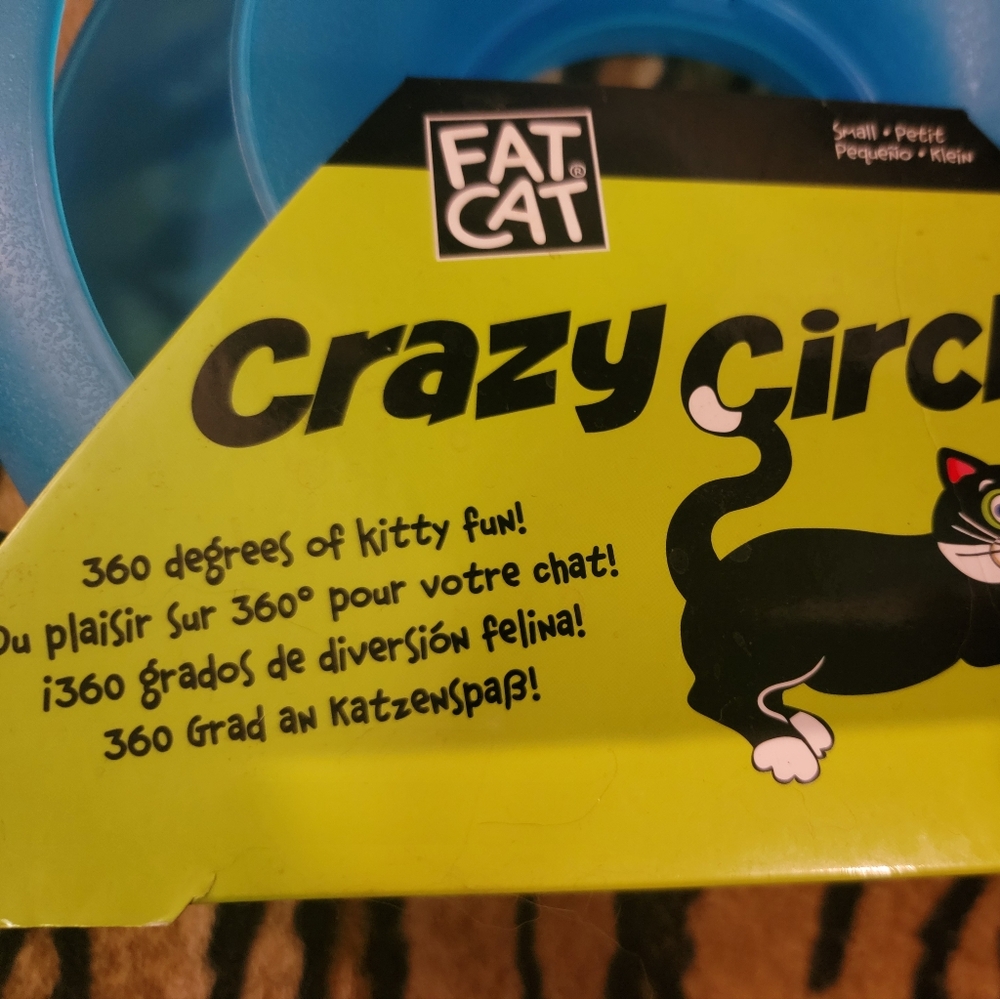 Fat Cat Crazy Circle Cat Toy Small - Picture 2 of 2